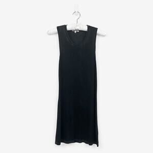 Cotton Citizen Tank Mini Dress Size S Black Supima Cotton Blend Minimal Lounge